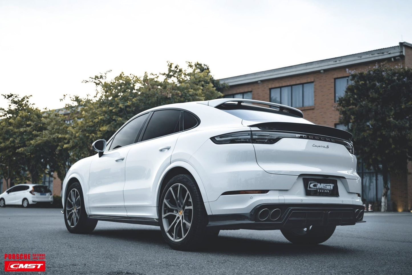 CMST Tuning Carbon Fiber Rear Diffuser for Porsche Cayenne Coupe 9Y3 2018-ON
