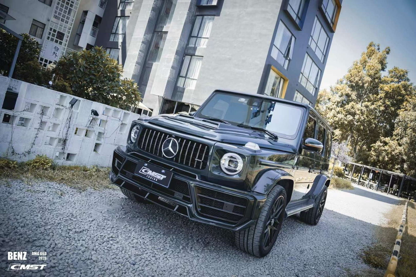 CMST Tuning Pre-preg Carbon Fiber Wheel Arches for Mercedes Benz G63 / G550 / G500 W464