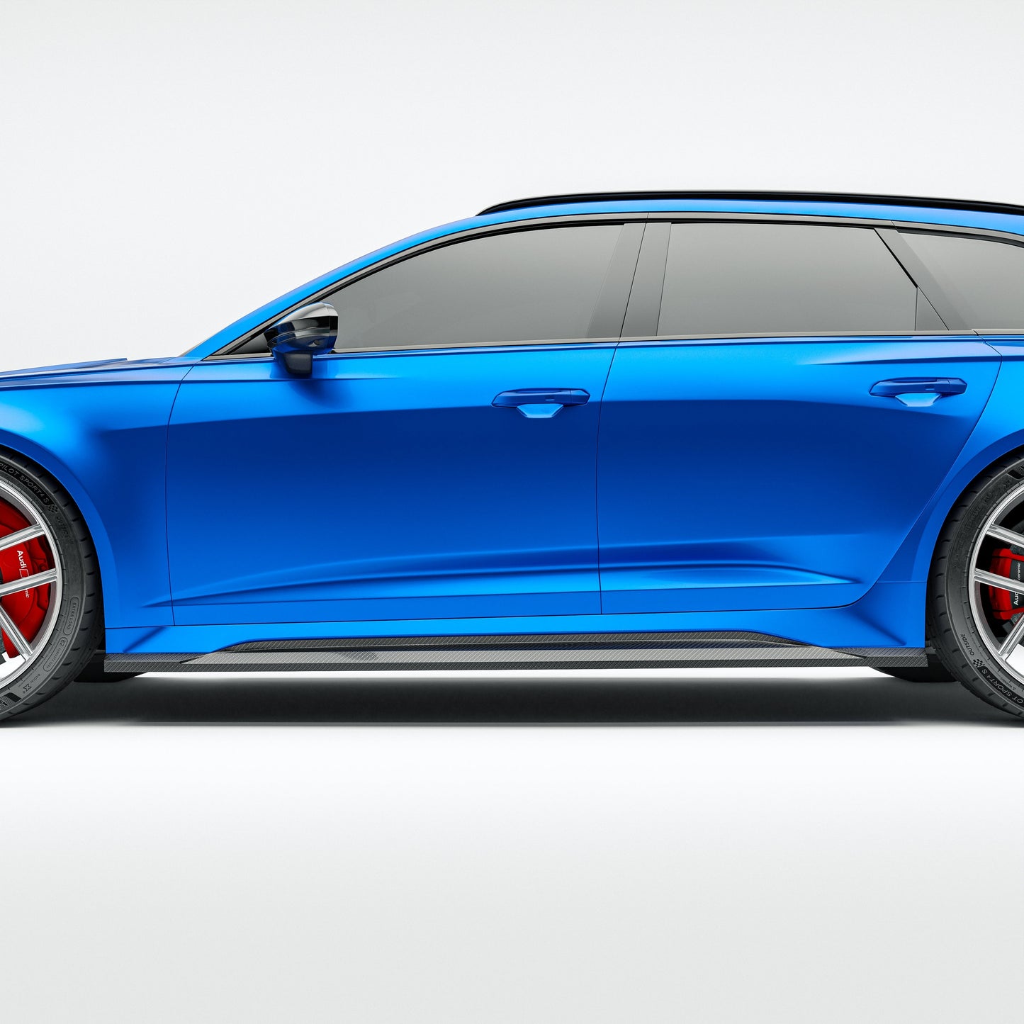 Audi RS6 C8 Carbon Fiber Side Skirts