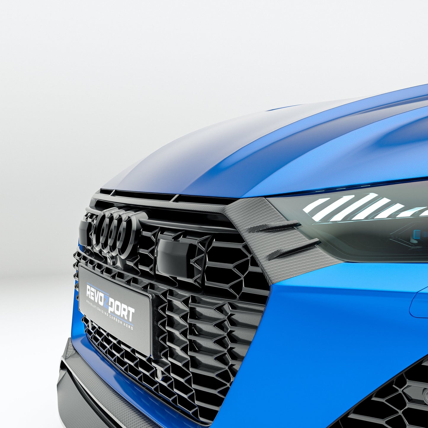 Audi RS6 C8 Carbon Fiber Front Grille