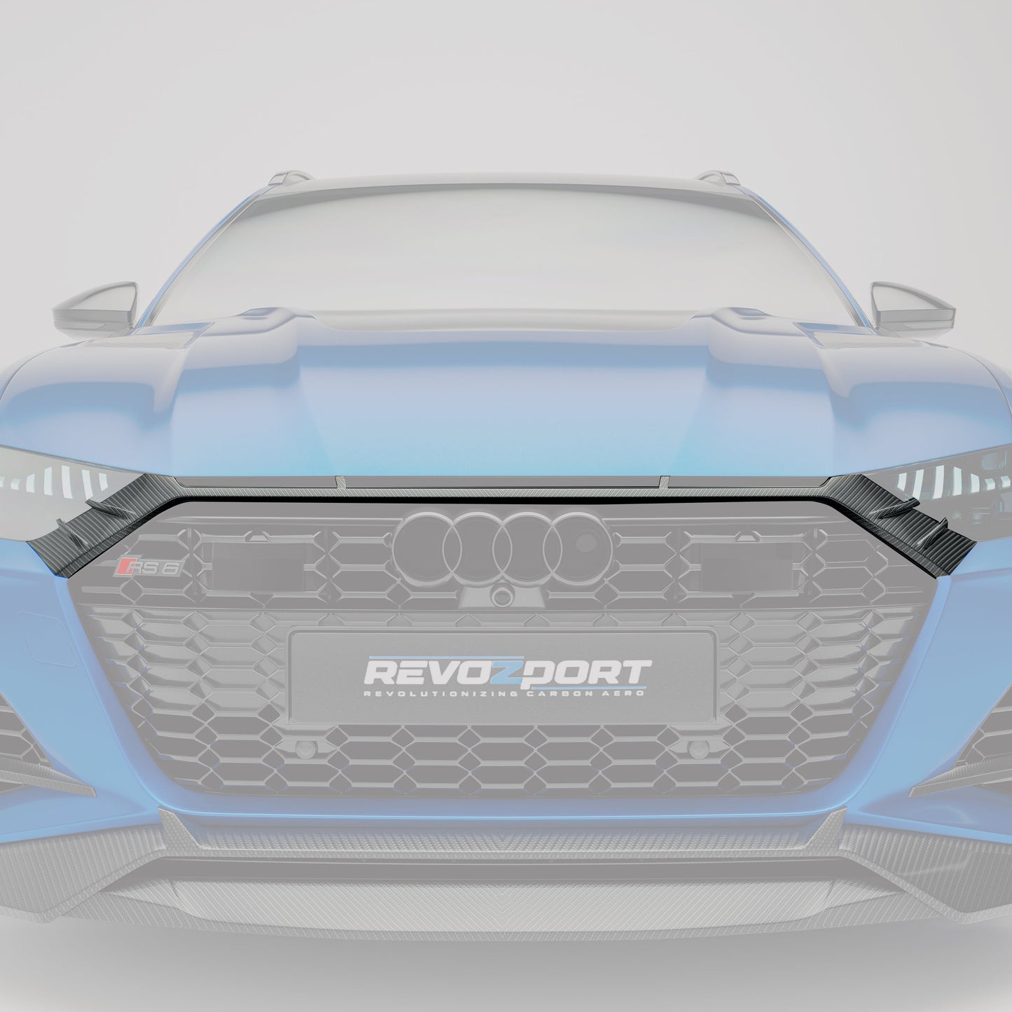 Audi RS6 C8 Carbon Fiber Front Grille