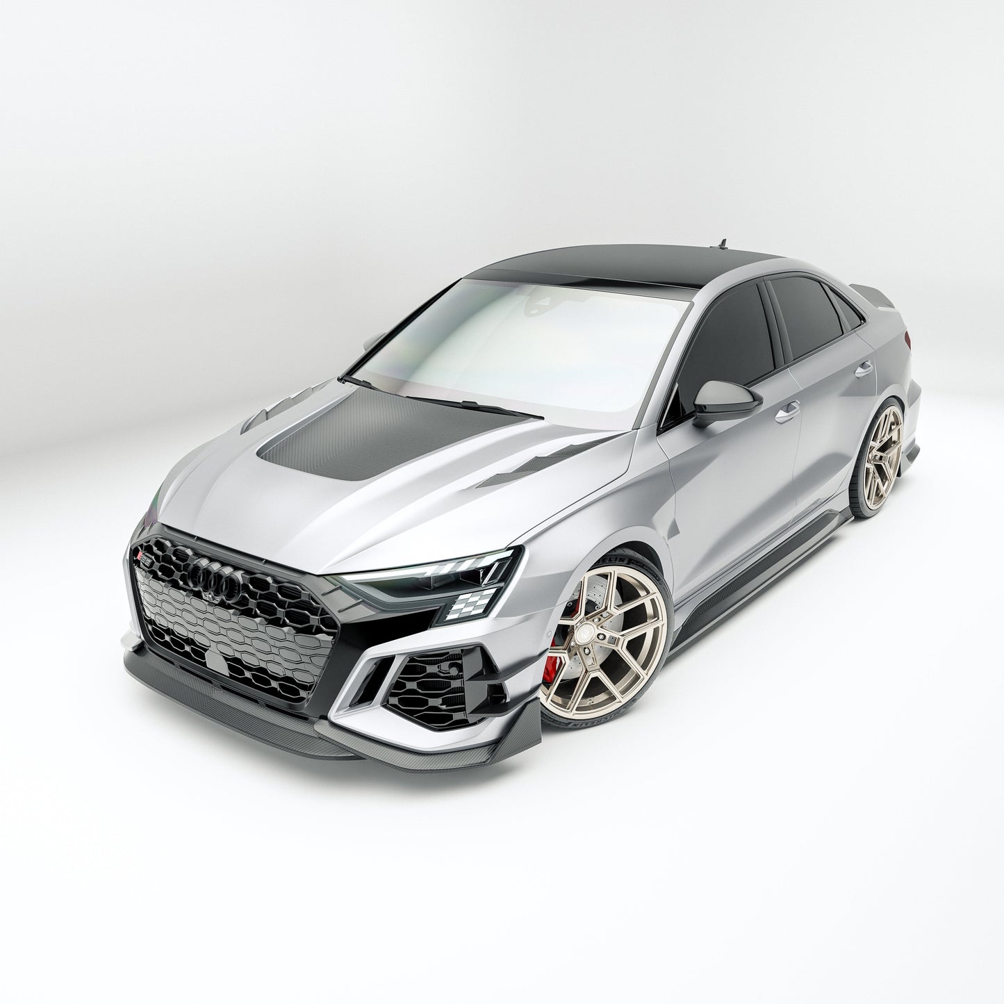 Audi RS3 8Y Limousine Carbon Fiber Bodykit