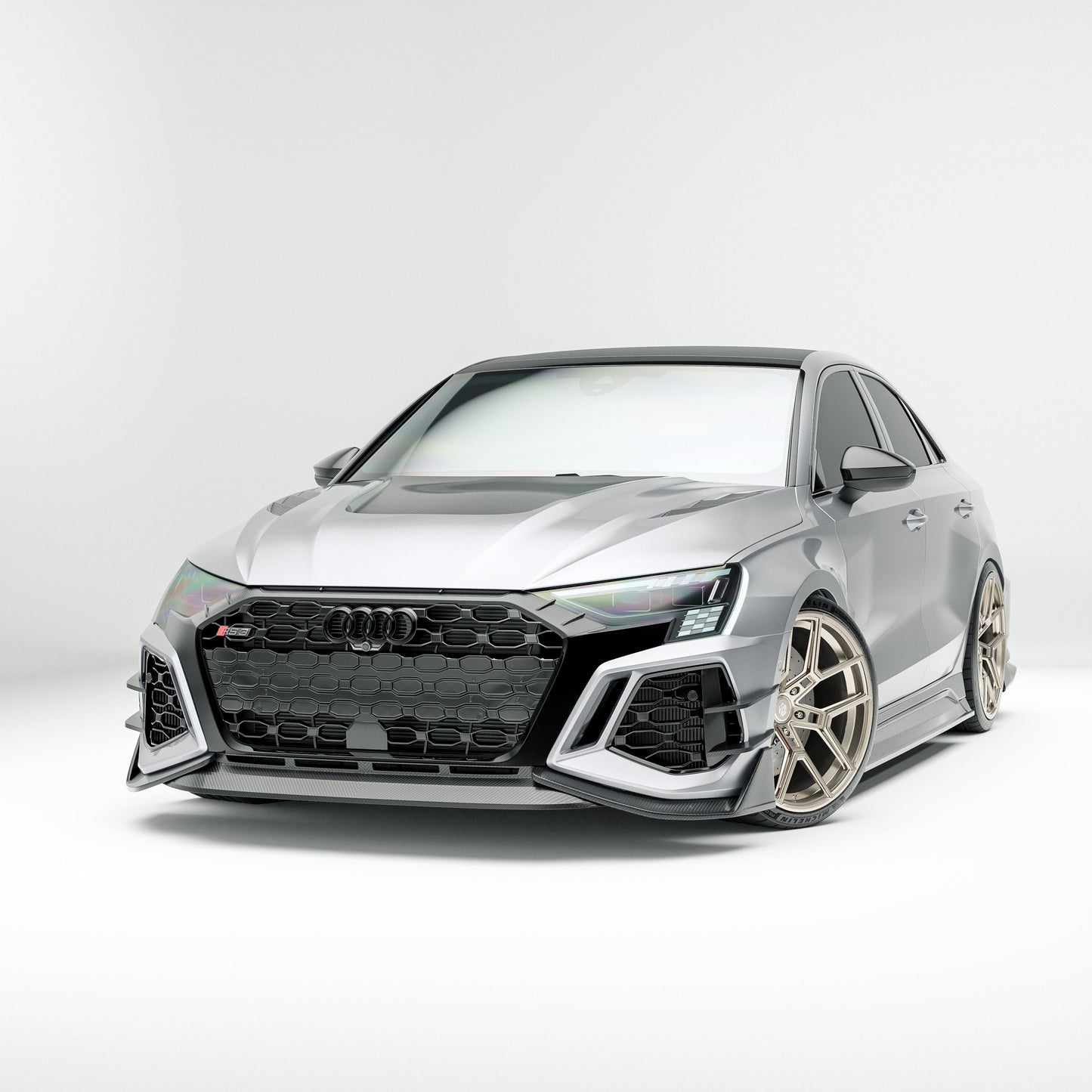 Audi RS3 8Y Limousine Carbon Fiber Bodykit
