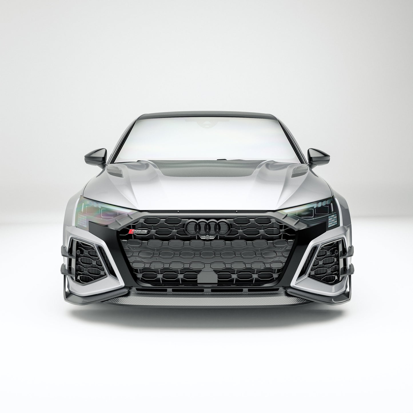 Audi RS3 8Y Limousine Carbon Fiber Front Grille
