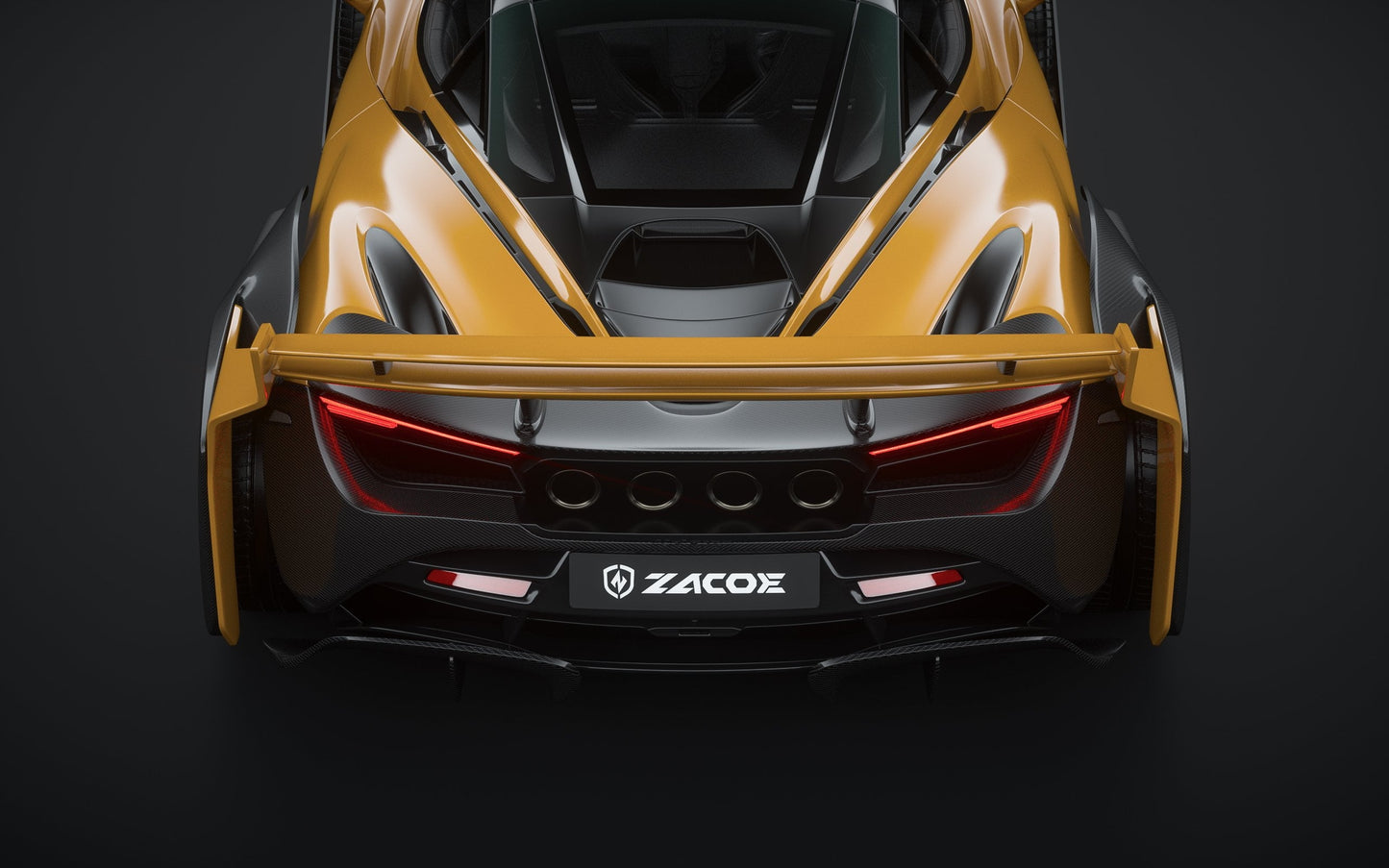 McLaren 720s ZACOE Galaxy Wide Body Kit (18pcs/set)