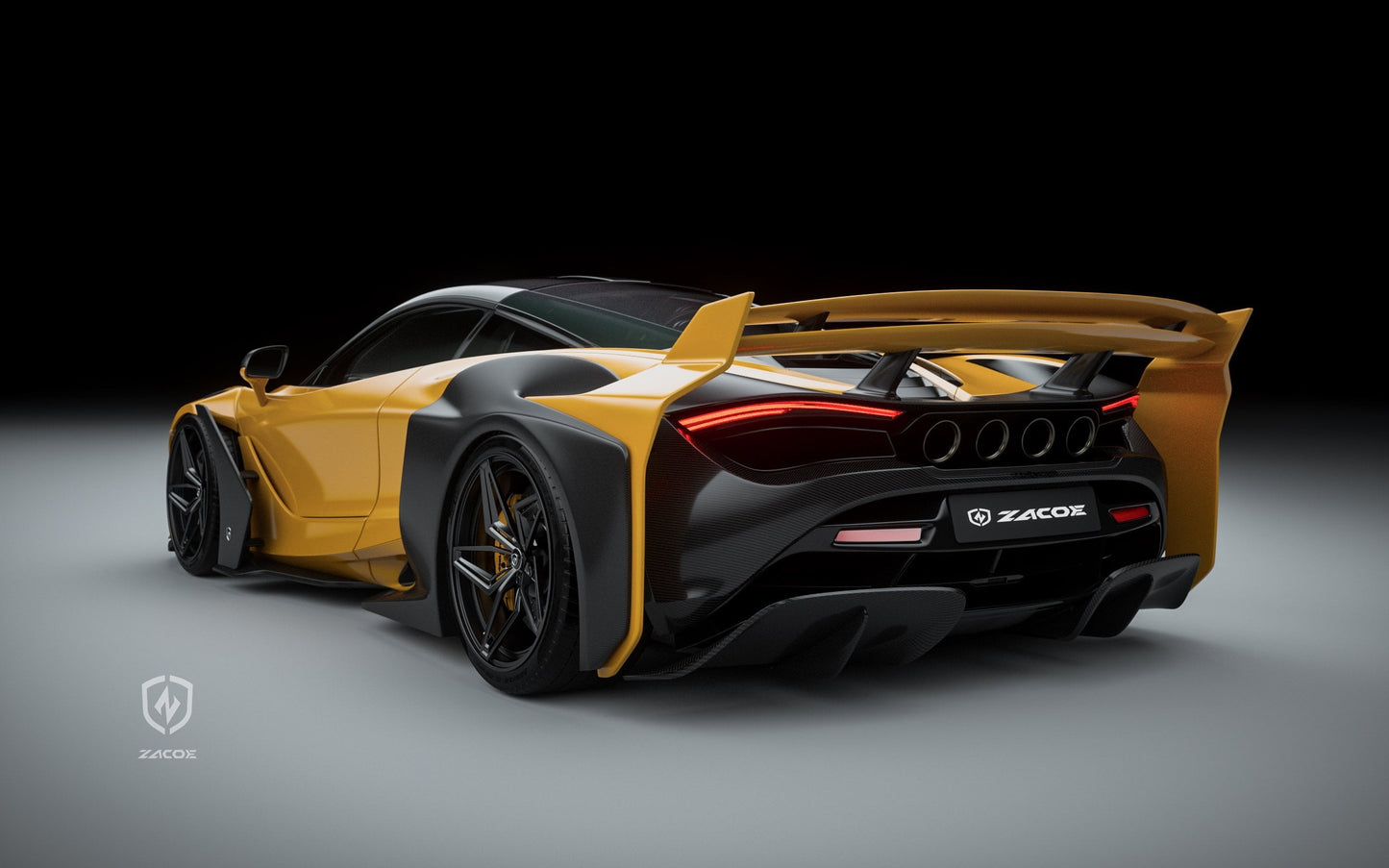 McLaren 720s ZACOE Galaxy Wide Body Kit (18pcs/set)