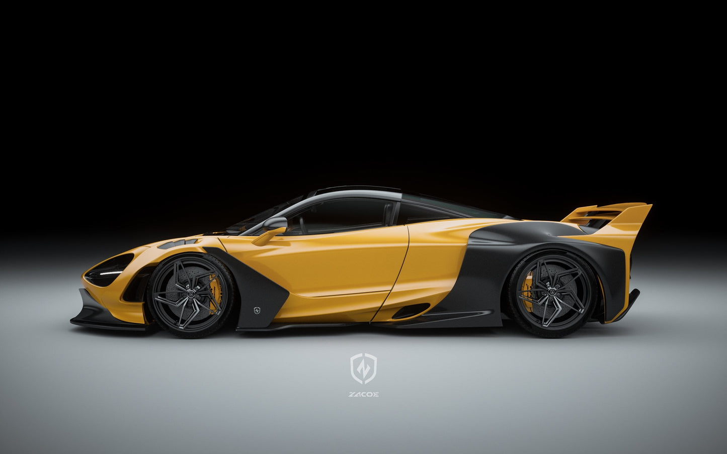 McLaren 720s ZACOE Galaxy Wide Body Kit (18pcs/set)
