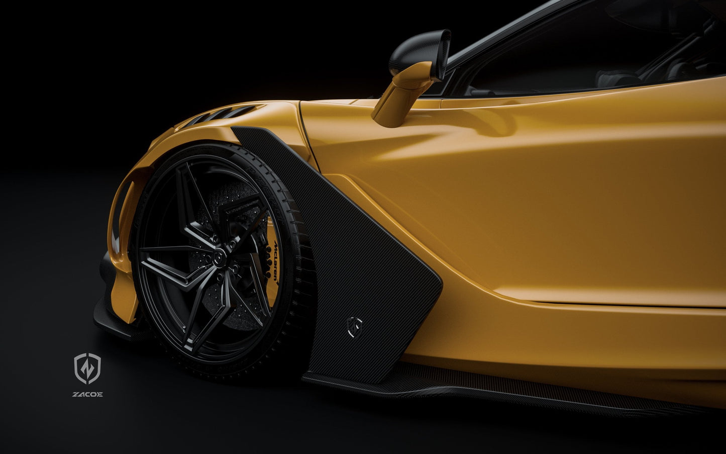 McLaren 720s ZACOE Galaxy Wide Body Kit (18pcs/set)