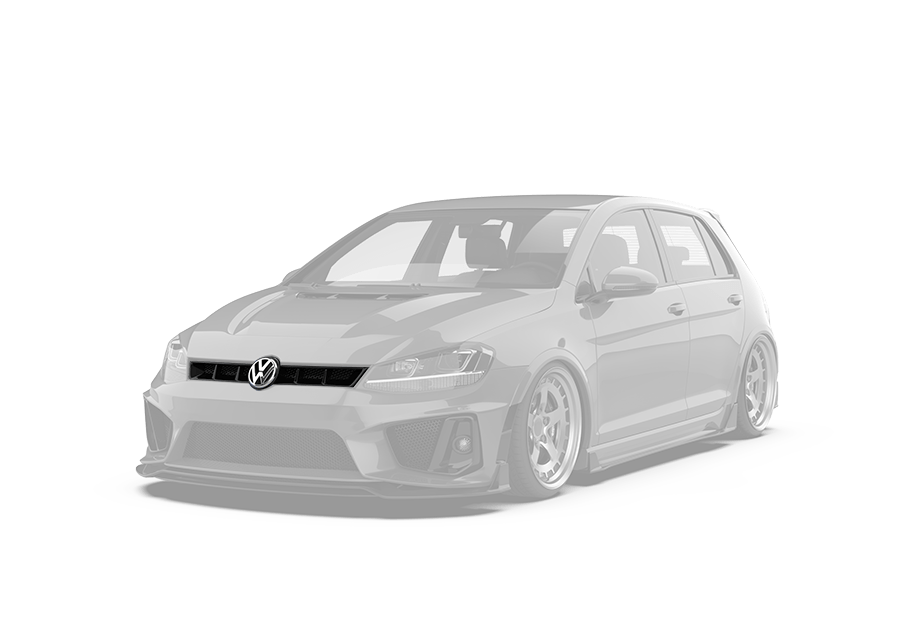 Robot Craftsman Volkswagen Golf / GTI / Golf R MK7 MK7.5 Robot Grille