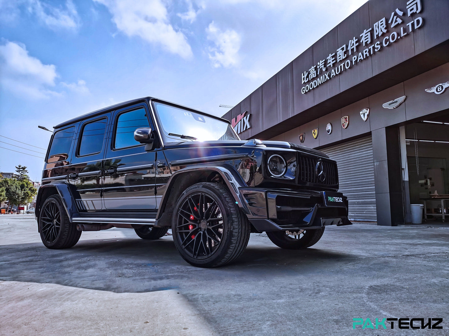 2019 Mercedes Benz G-Class W464 Paktechz Full Dry Carbon Aerodynamics kit