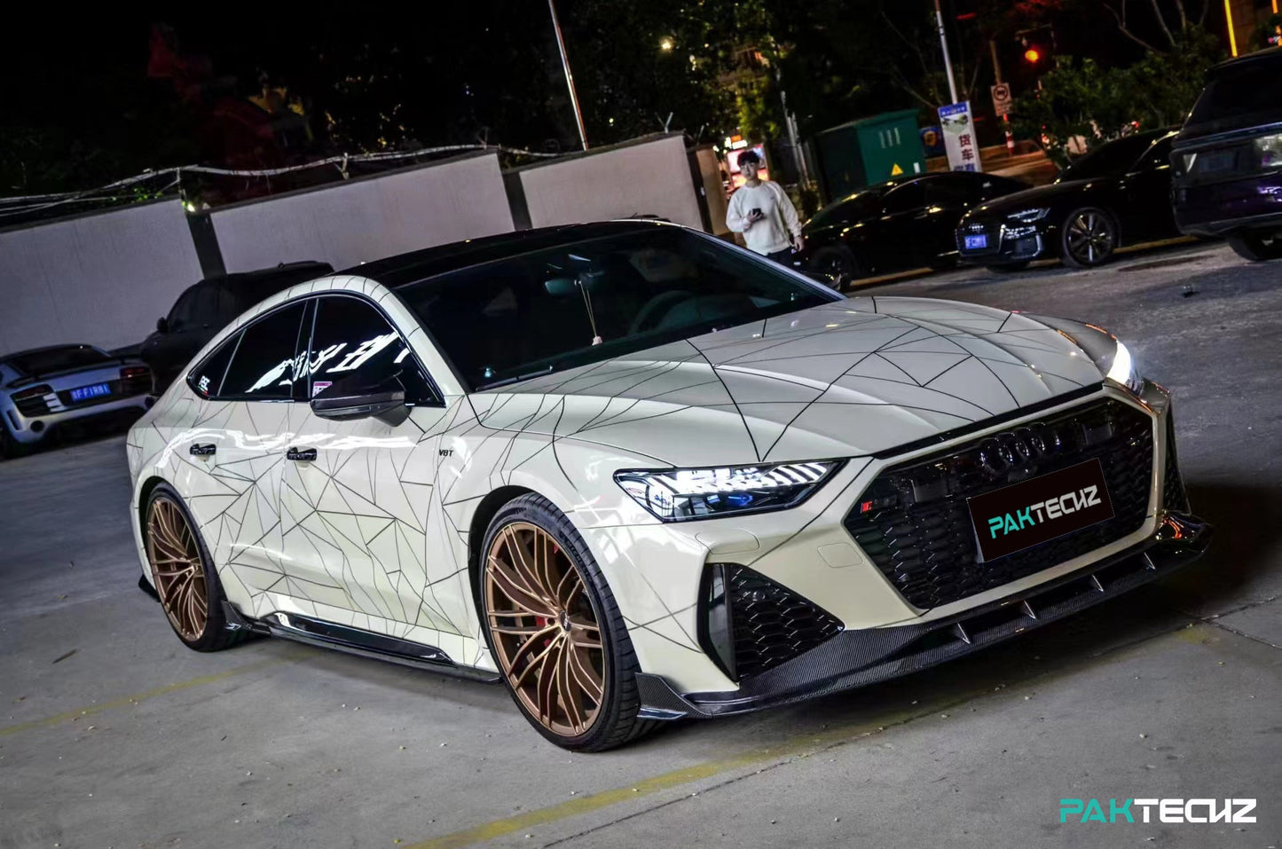 Audi RS7/RS6 C8 Paktechz Full Dry Carbon Aerodynamics kit