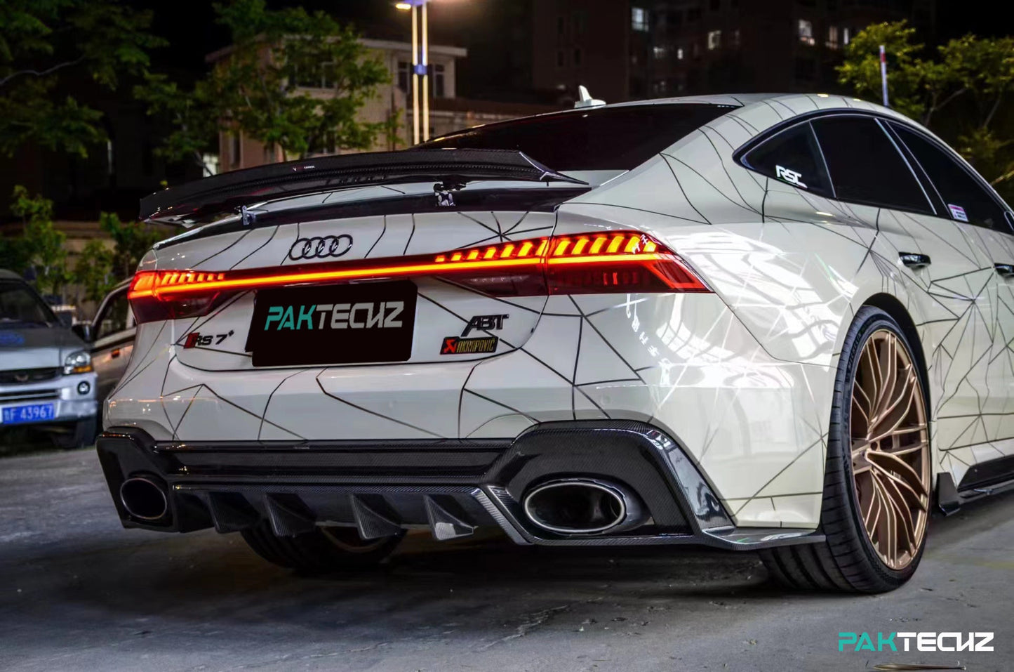Audi RS7/RS6 C8 Paktechz Full Dry Carbon Aerodynamics kit