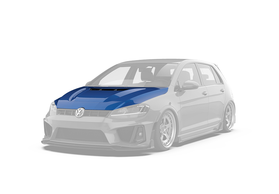 Robot Craftsman Volkswagen Golf / GTI / Golf R MK7 MK7.5 Hood / Bonnet