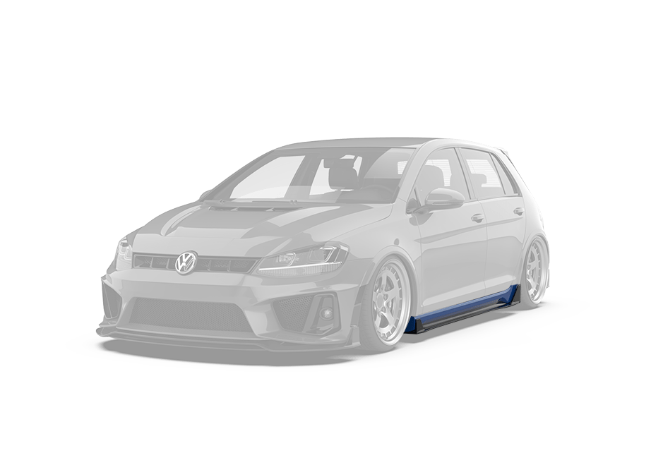 Robot Craftsman Volkswagen Golf / GTI / Golf R MK7 MK7.5 Side Skirts