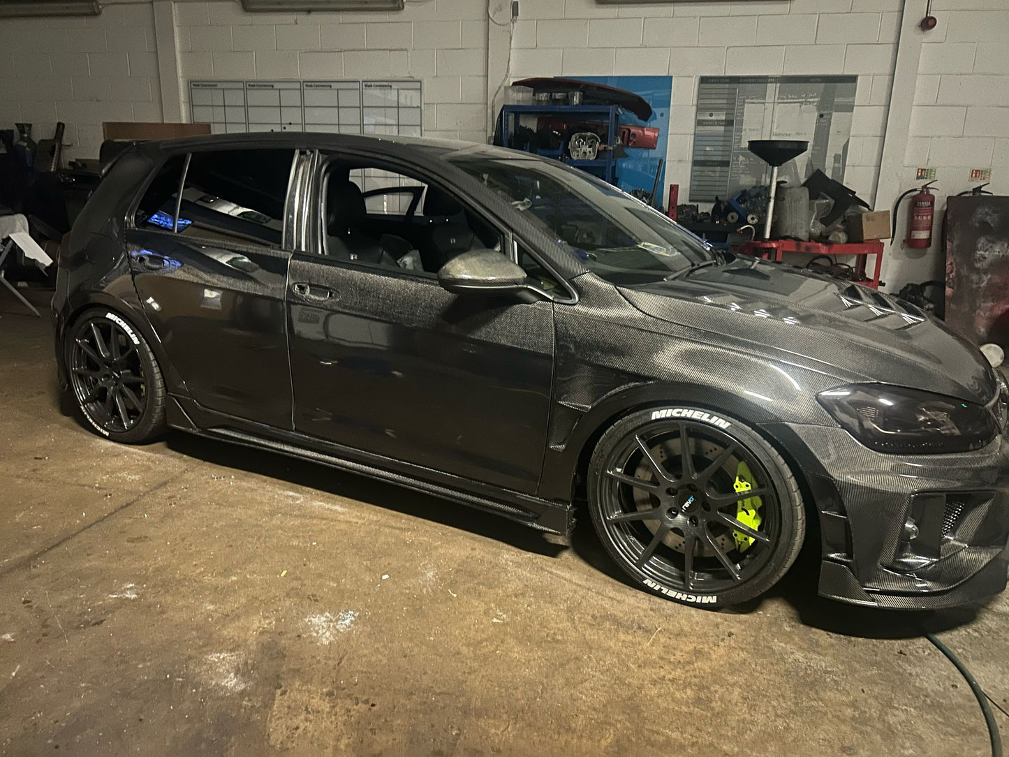 Volkswagen Golf Mk7/Mk7.5 (4 Door) OEM+ Double Sided Carbon Fibre Replacement Doors (4) (SE/GTI/R)