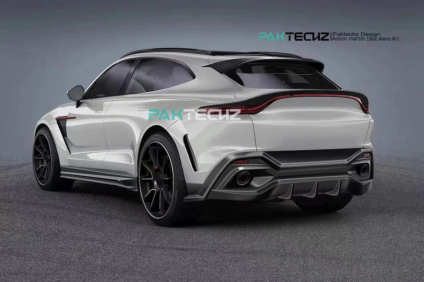 Aston Martin DBX Paktechz Full Dry Carbon Aerodynamics kit