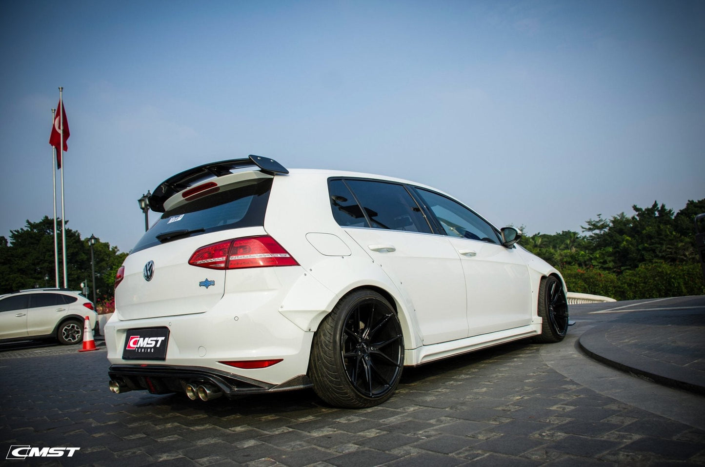 CMST Carbon Fiber Spoiler Wing for Volkswagen Golf MK7 2012-2020