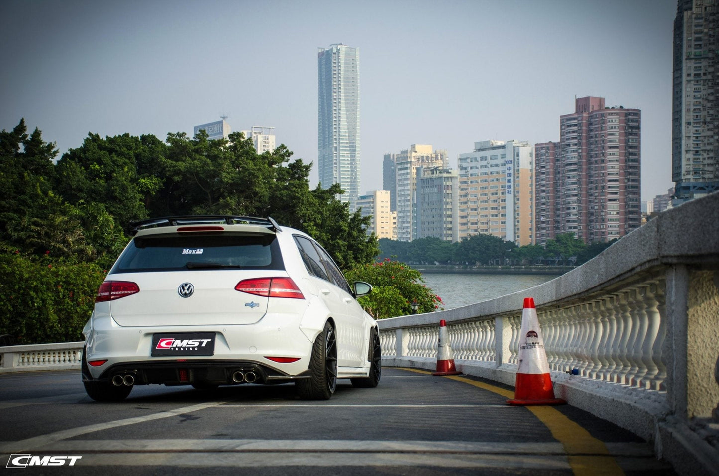 CMST Carbon Fiber Spoiler Wing for Volkswagen Golf MK7 2012-2020