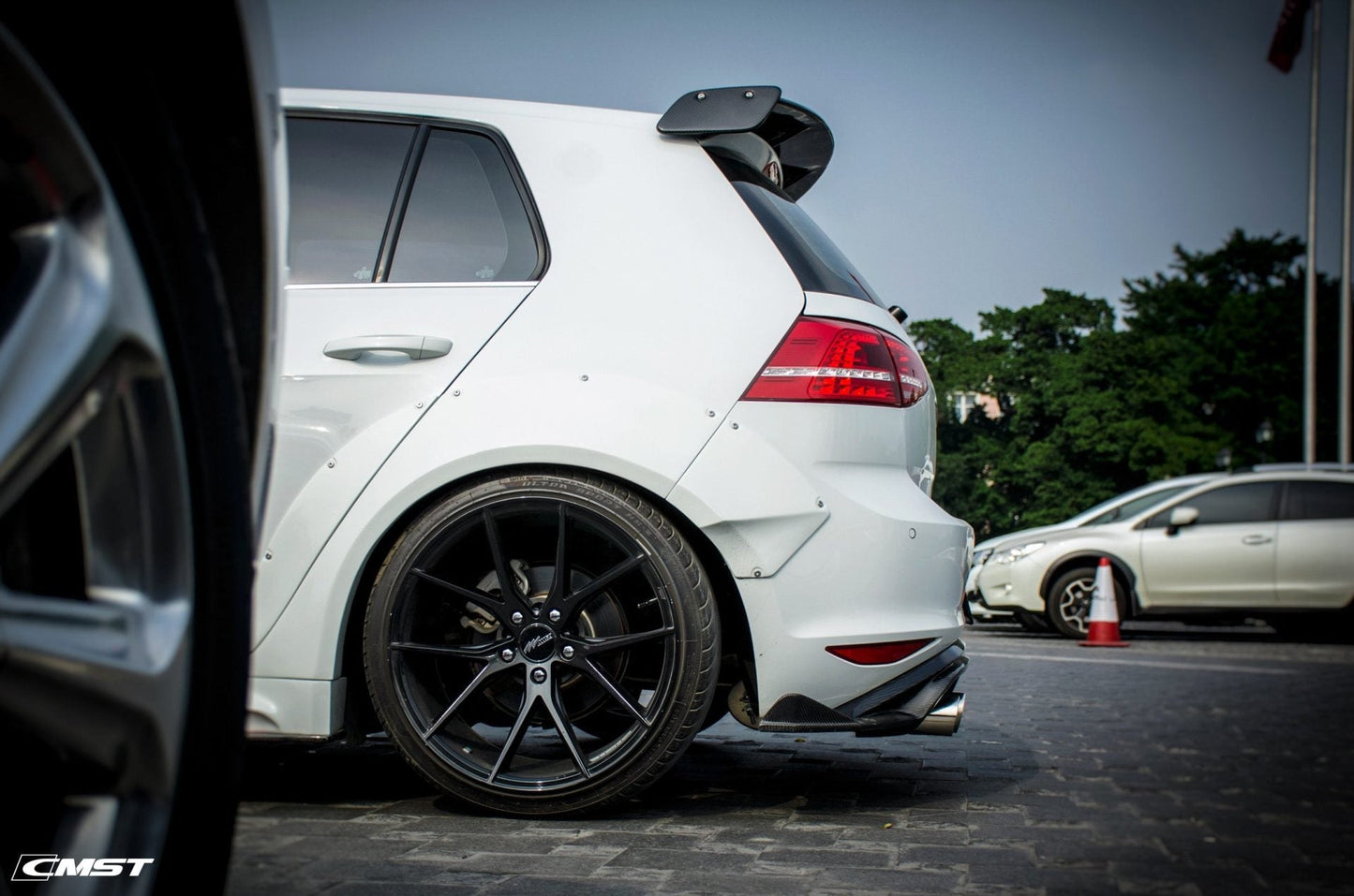 CMST Carbon Fiber Spoiler Wing for Volkswagen Golf MK7 2012-2020