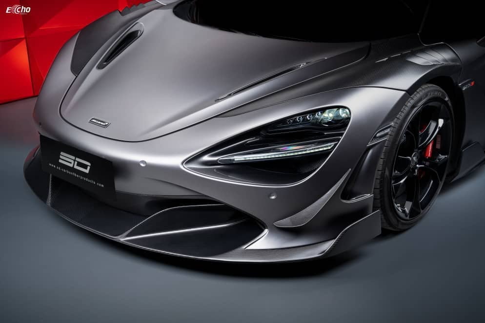 SD Carbon McLaren 720s R Style Dry-Carbon Front Aero Lip