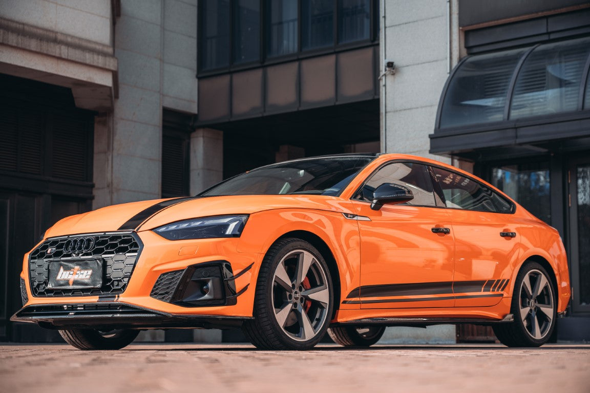 RBT Tuning Pre-preg Carbon Fiber Front Bumper Canards for Audi S5 & A5 S Line 2020-ON B9.5