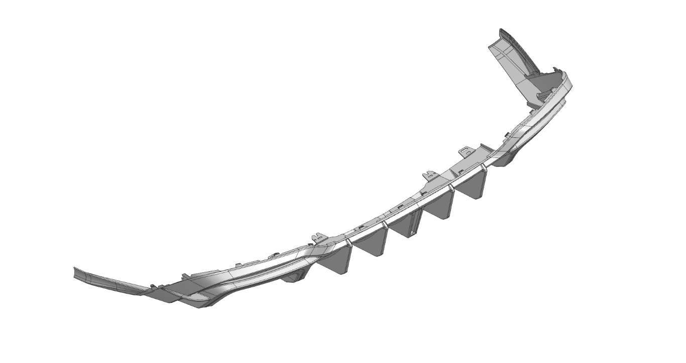 RBT Tuning Pre-preg Carbon Fiber Rear Diffuser Ver.2 for Audi S5 & A5 S Line 2020-ON B9.5