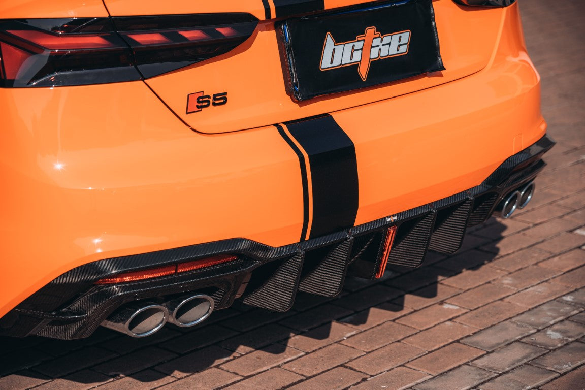 RBT Tuning Pre-preg Carbon Fiber Rear Diffuser Ver.2 for Audi S5 & A5 S Line 2020-ON B9.5