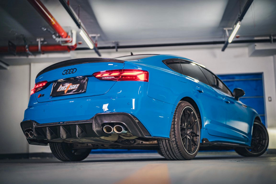 RBT Tuning Pre-preg Carbon Fiber Rear Diffuser Ver.1 for Audi S5 & A5 S Line 2020-ON B9.5