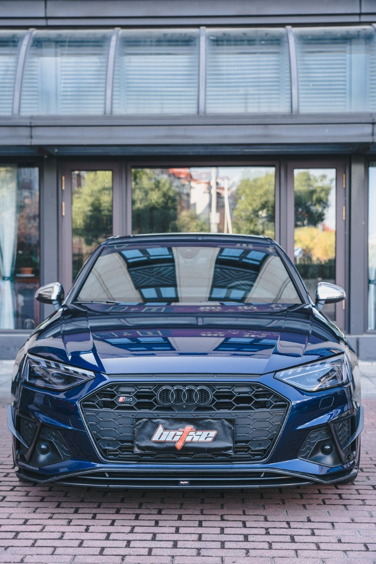 RBT Tuning Pre-preg Carbon Fiber Front Lip Ver.2 for Audi S4 & A4 S Line 2020-ON B9.5