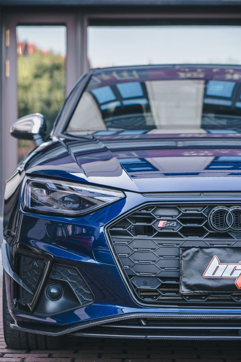 RBT Tuning Pre-preg Carbon Fiber Front Lip Ver.2 for Audi S4 & A4 S Line 2020-ON B9.5