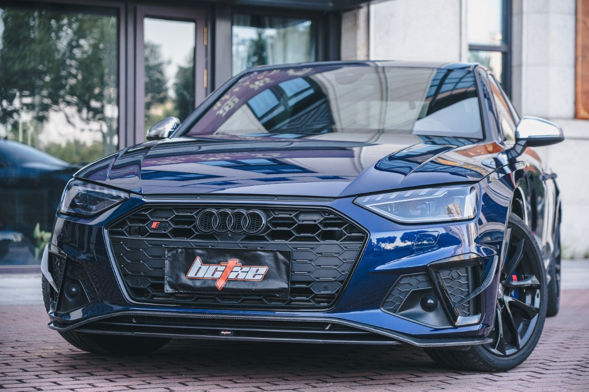 RBT Tuning Pre-preg Carbon Fiber Front Lip Ver.2 for Audi S4 & A4 S Line 2020-ON B9.5