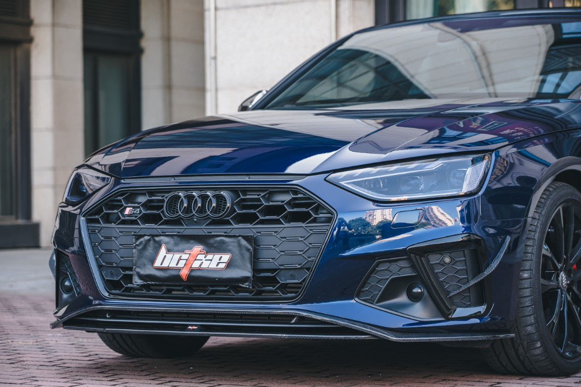 RBT Tuning Pre-preg Carbon Fiber Front Lip Ver.2 for Audi S4 & A4 S Line 2020-ON B9.5
