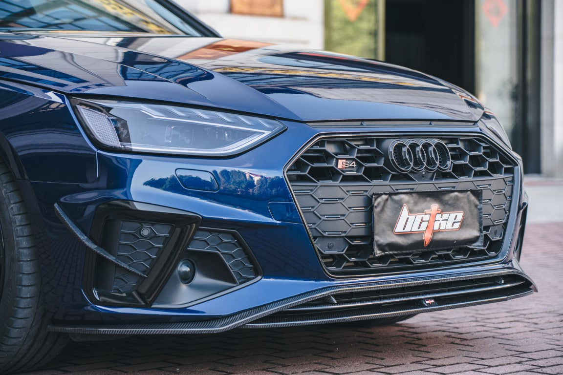 RBT Tuning Pre-preg Carbon Fiber Front Lip Ver.2 for Audi S4 & A4 S Line 2020-ON B9.5