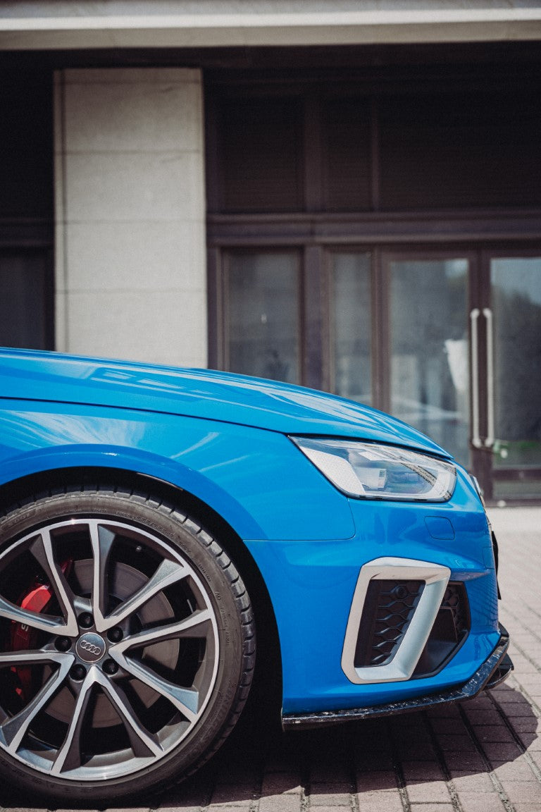 RBT Tuning Pre-preg Carbon Fiber Front Lip Ver.2 for Audi S4 & A4 S Line 2020-ON B9.5