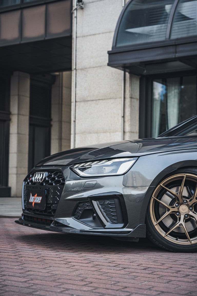 RBT Tuning Pre-preg Carbon Fiber Front Lip Ver.1 for Audi S4 & A4 S Line 2020-ON B9.5