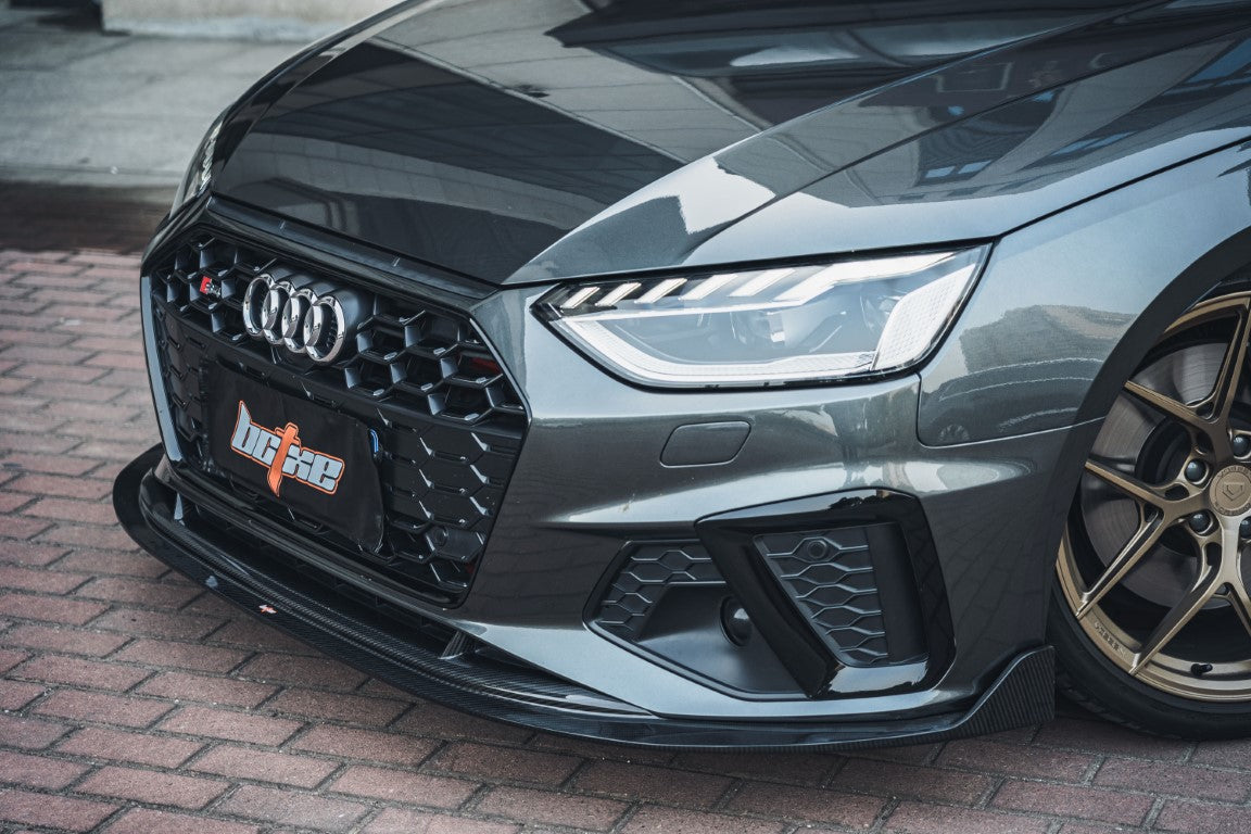 RBT Tuning Pre-preg Carbon Fiber Front Lip Ver.1 for Audi S4 & A4 S Line 2020-ON B9.5