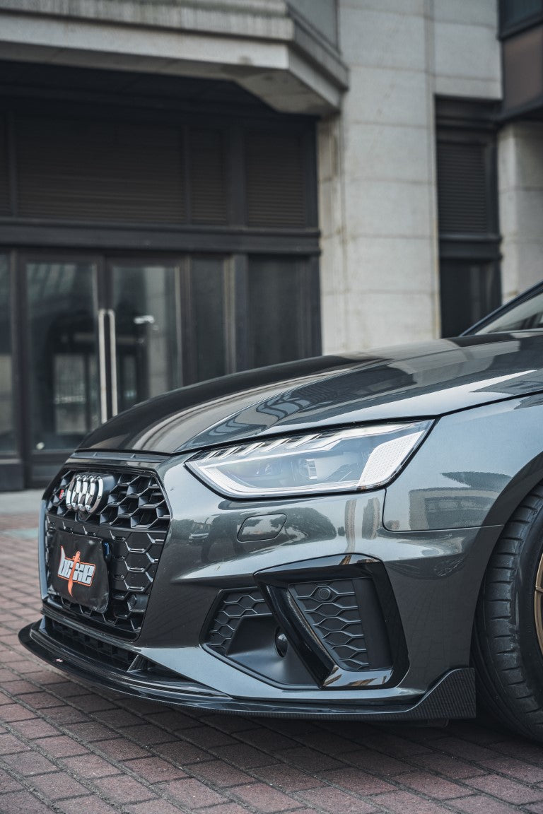 RBT Tuning Pre-preg Carbon Fiber Front Lip Ver.1 for Audi S4 & A4 S Line 2020-ON B9.5