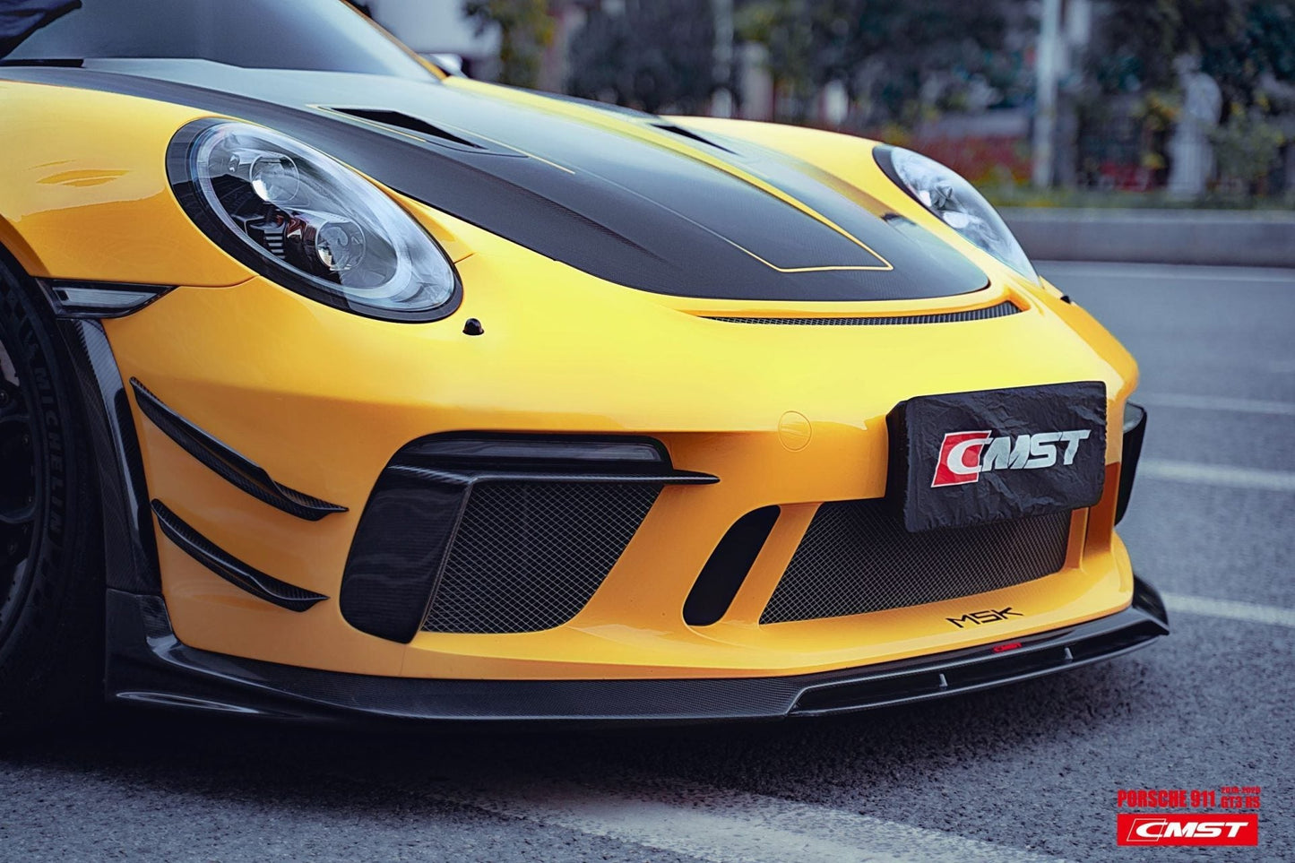 CMST Tuning Carbon Fiber Front Lip for Porsche  991 991.2 GT3RS