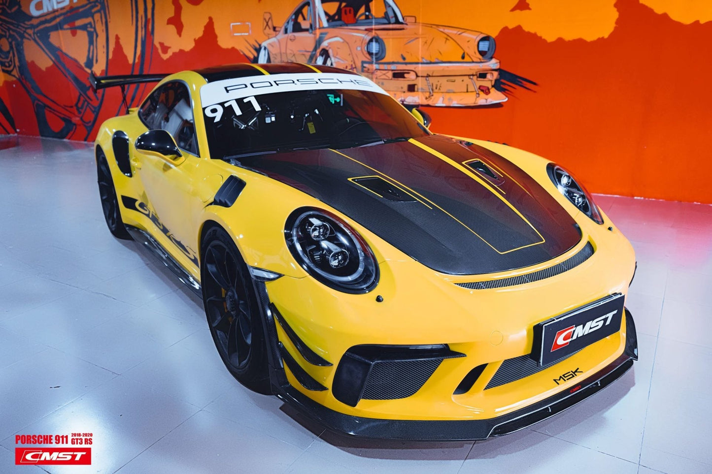 CMST Tuning Carbon Fiber Side Skirts for Porsche 991  991.2 GT3RS