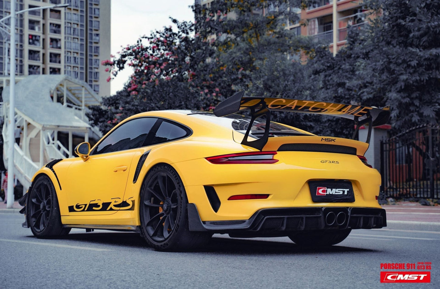 CMST Tuning Carbon Fiber Side Skirts for Porsche 991  991.2 GT3RS