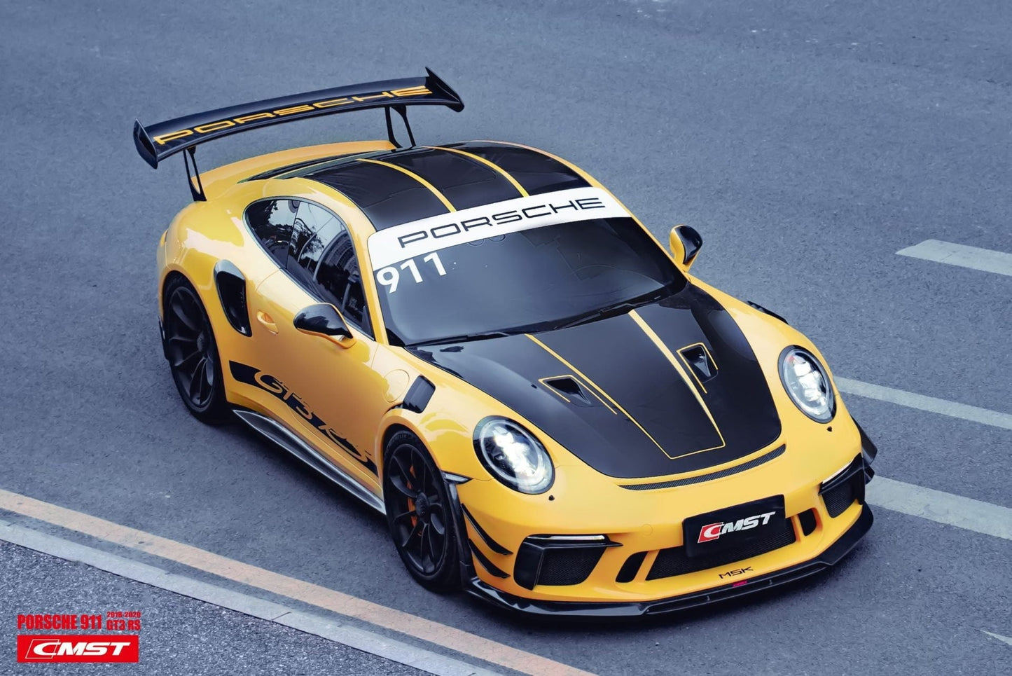 CMST Tuning Carbon Fiber Side Vents for Porsche 991 991.2 GT3RS