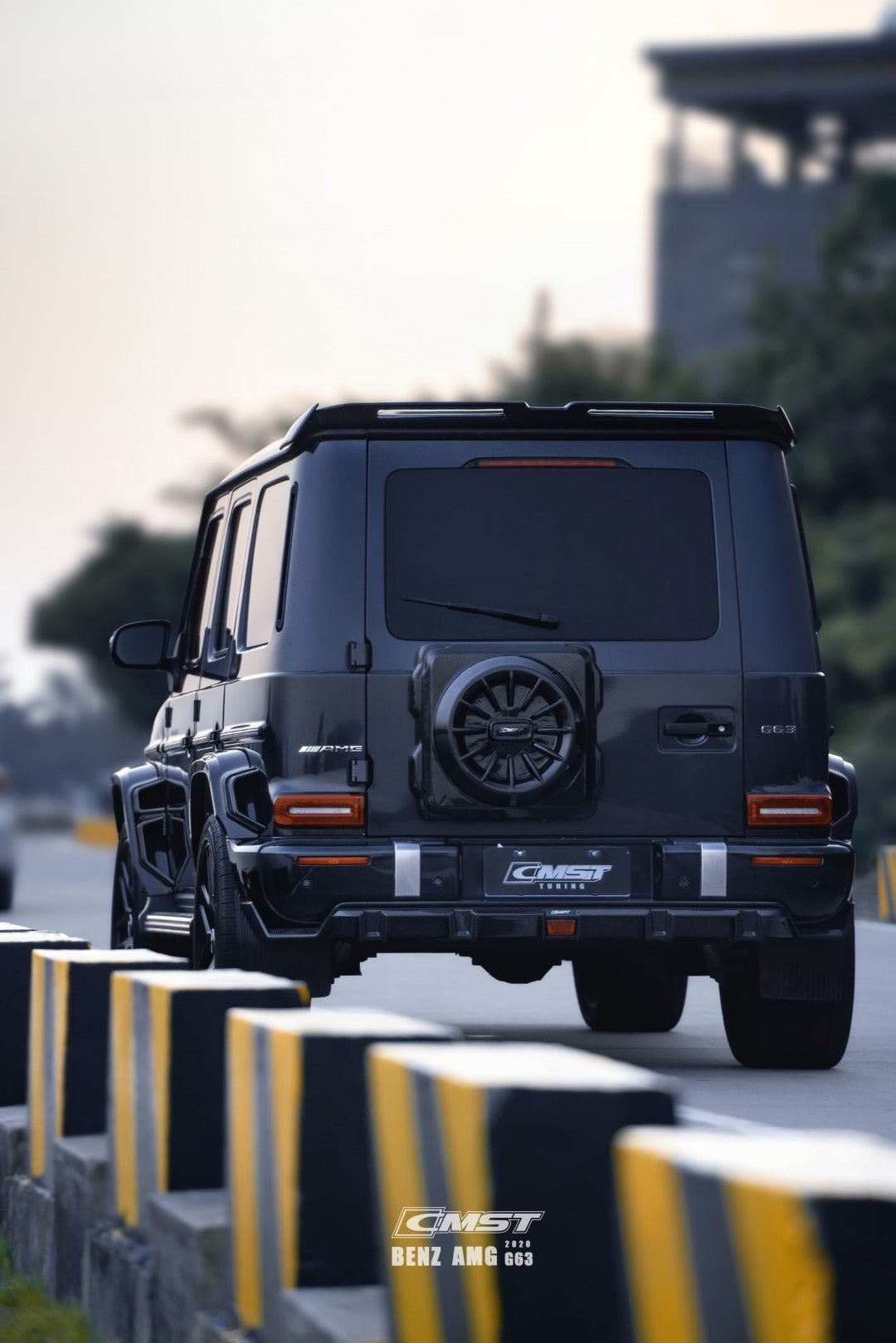 CMST Tuning Pre-preg Carbon Fiber Rear Roof Spoiler for Mercedes Benz G63 / G550 / G500 W464