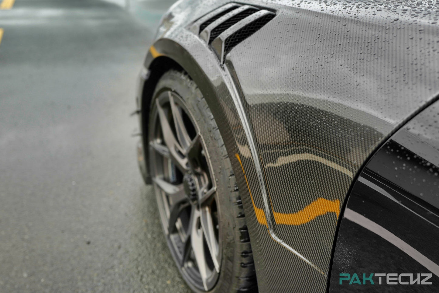 Porsche 992 Turbo S Paktechz Full Dry Carbon Aerodynamics kit