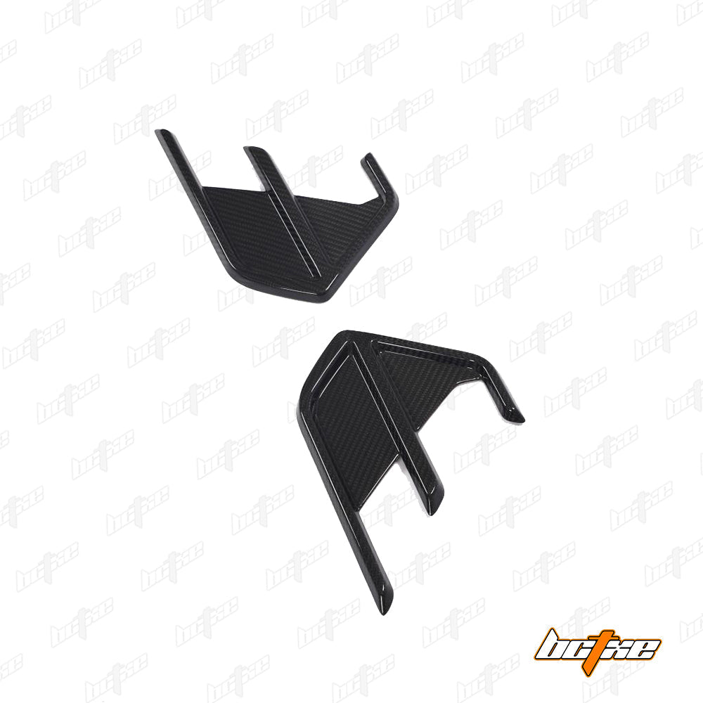 RBT Carbon Fiber Rear Bumper Canards for Audi RS7 C8 2020-ON