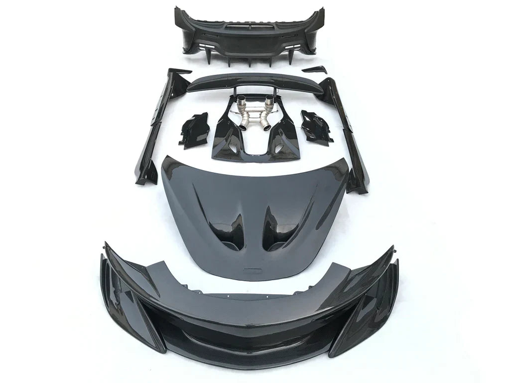 SD Dynamics 600LT Conversion Body Kit for McLaren 540C 570S Dry Carbon