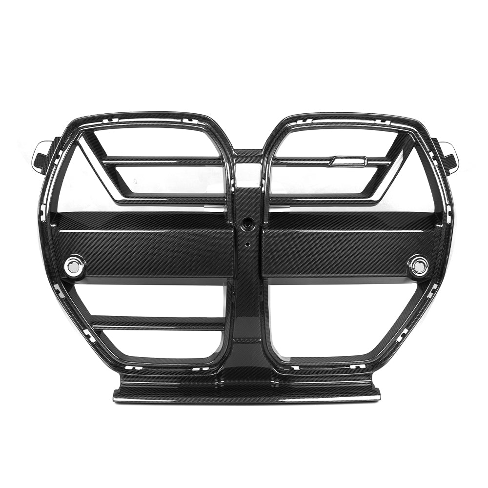 SOOQOO BMW M3 G80 G81 M4 G82 G83 Carbon Fiber SQ-A Grill With ACC