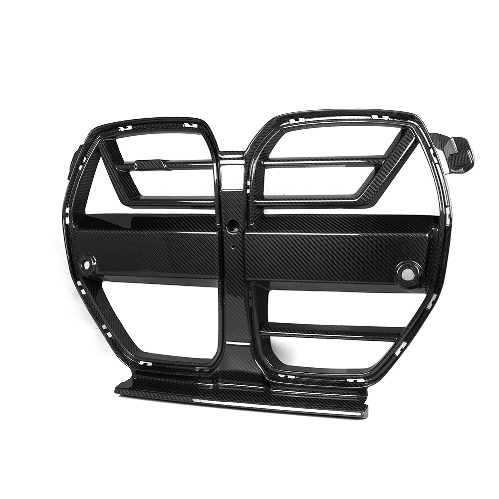 SOOQOO BMW M3 G80 G81 M4 G82 G83 Carbon Fiber SQ-A Grill With ACC