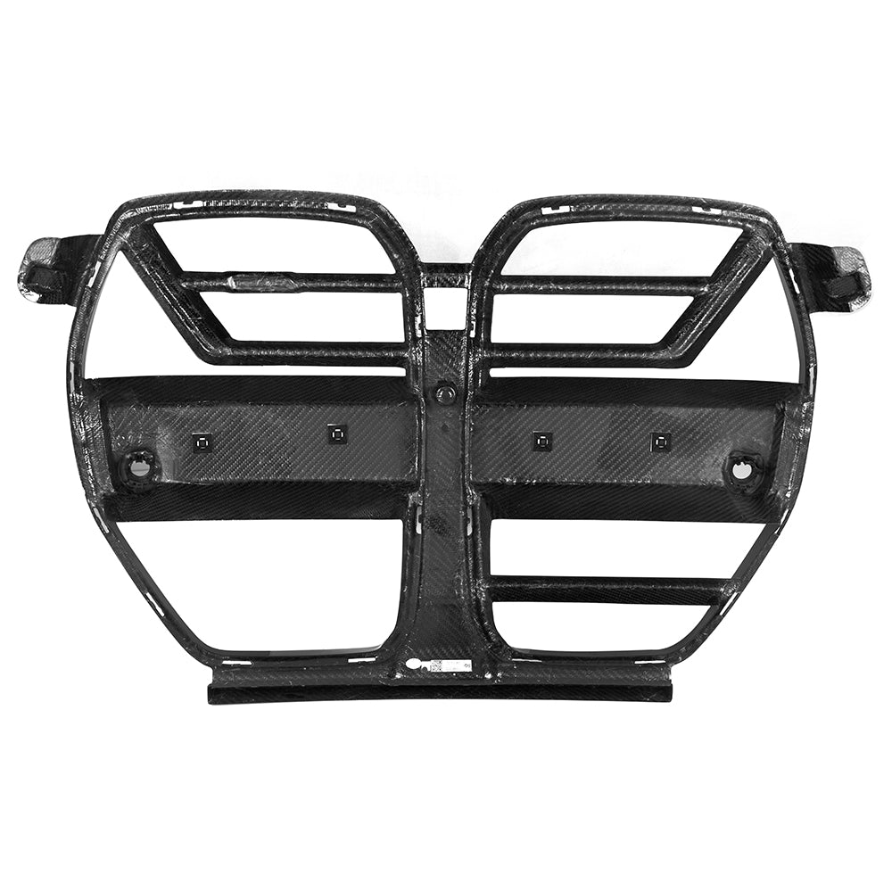 SOOQOO BMW M3 G80 G81 M4 G82 G83 Carbon Fiber SQ-A Grill With ACC
