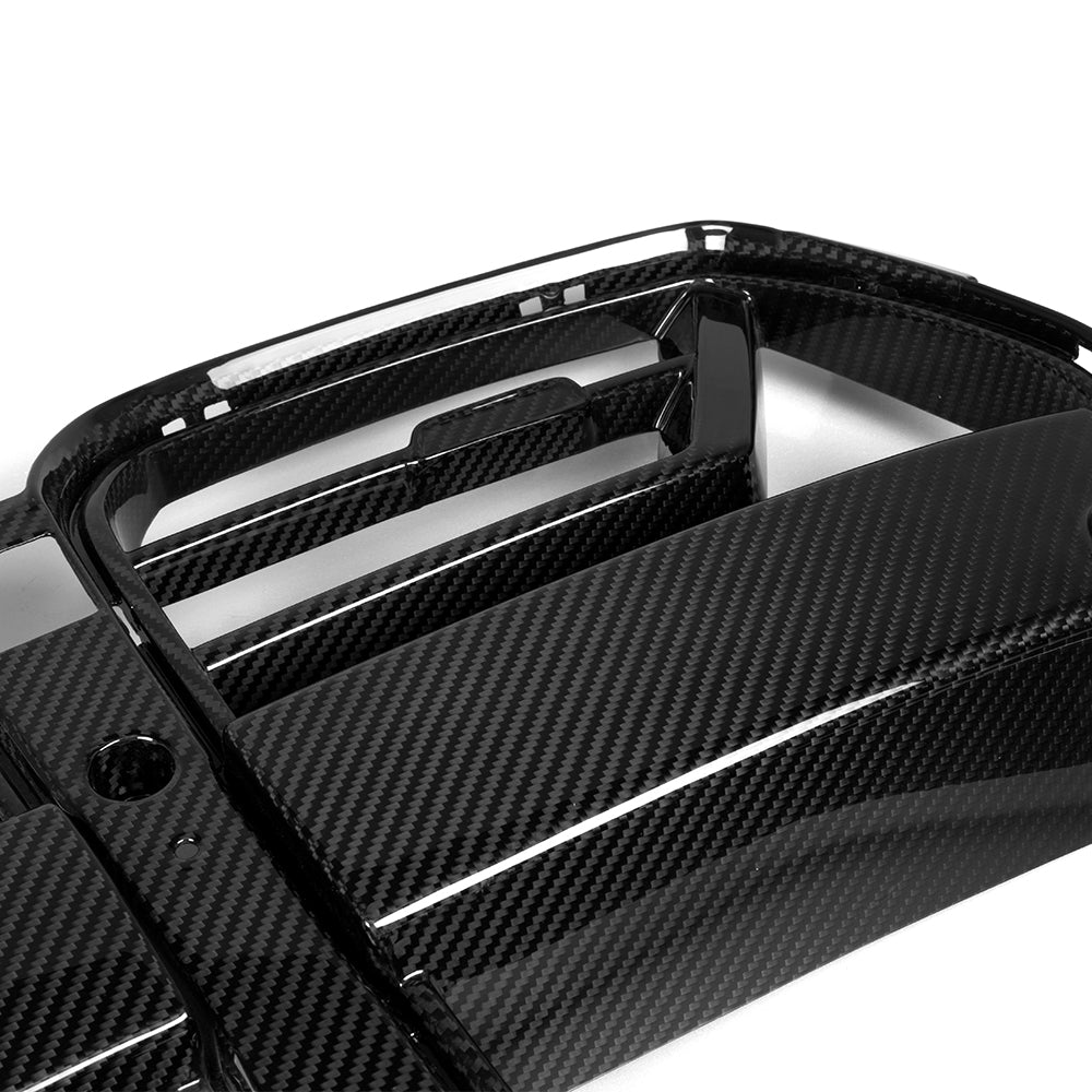 SOOQOO BMW M3 G80 G81 M4 G82 G83 Carbon Fiber SQ-A Grill With ACC