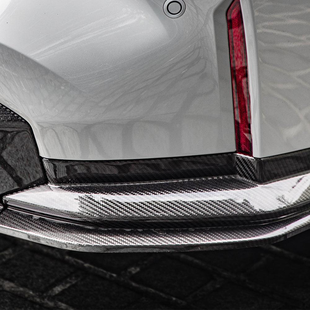 SOOQOO BMW M3 G80 G81 Carbon Fiber Diffuser + Rear Splitter